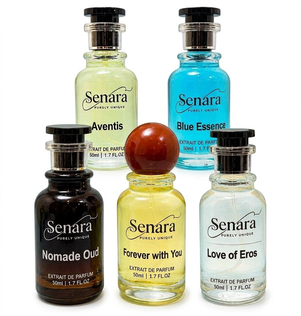 Senara Signature 5-Piece Extrait de Parfum Collection Set