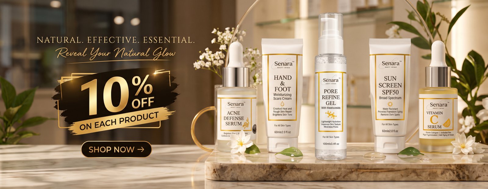 Senara beauty collection